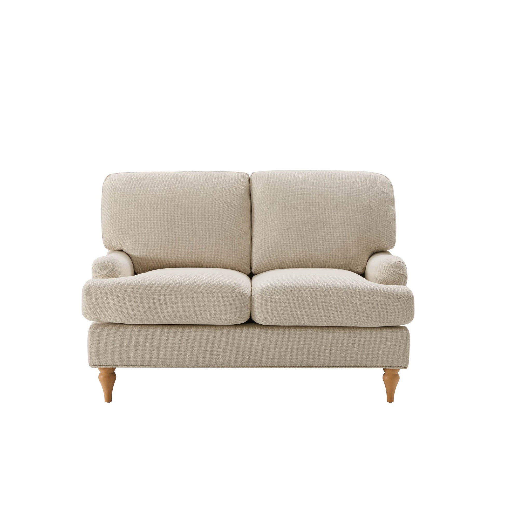 Hampshire Compact 2 Seater Sofa - Beige - DUSK