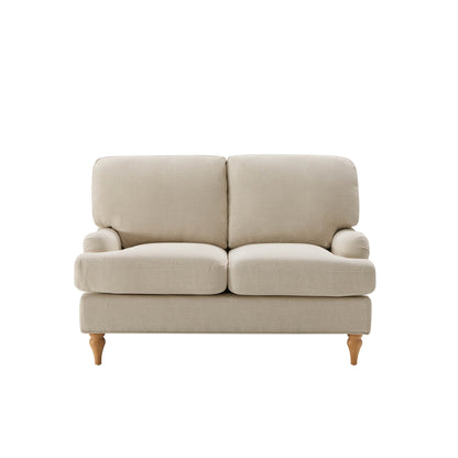 Hampshire Compact 2 Seater Sofa - Beige - DUSK