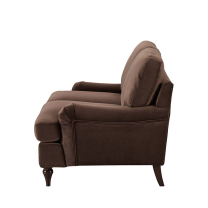 Hampshire Compact 2 Seater Sofa - Cappuccino - DUSK