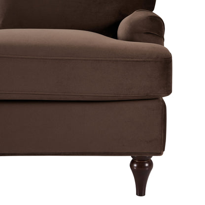 Hampshire Compact 2 Seater Sofa - Cappuccino - DUSK