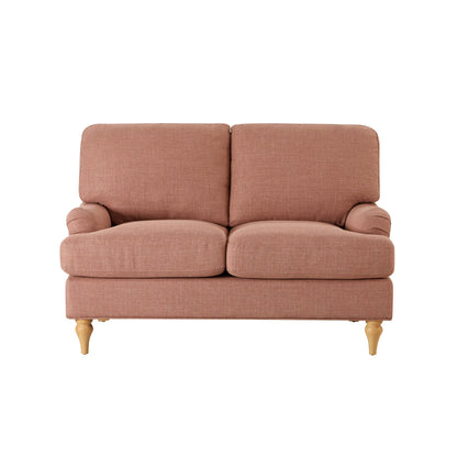 Hampshire Compact 2 Seater Sofa - Rose - DUSK