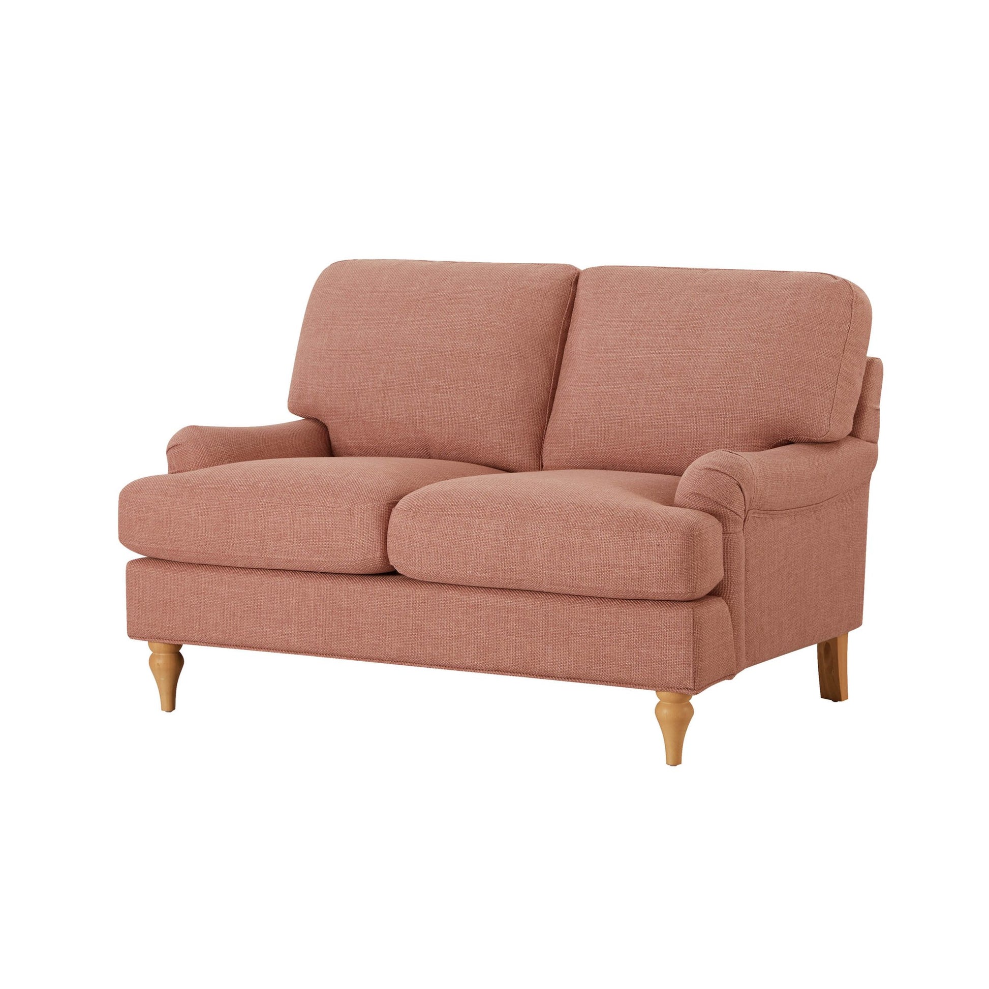 Hampshire Compact 2 Seater Sofa - Rose - DUSK