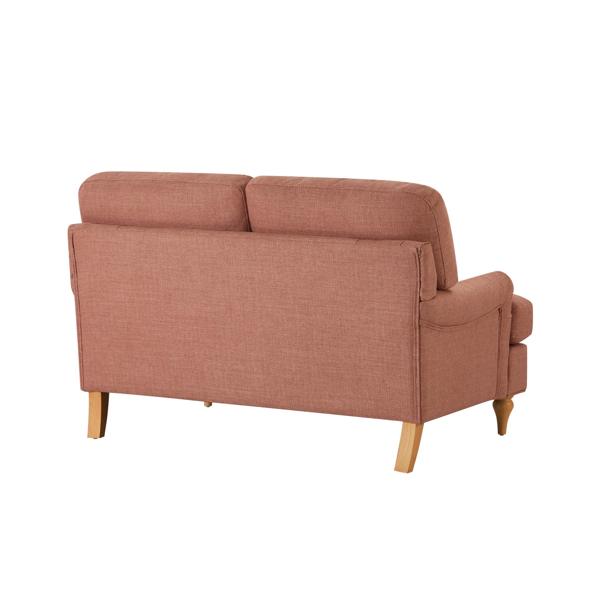 Hampshire Compact 2 Seater Sofa - Rose - DUSK
