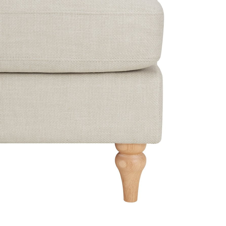 Hampshire Left Hand Chaise Sofa - Beige - DUSK