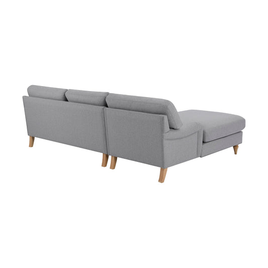 Hampshire Left Hand Chaise Sofa - Blue Grey - DUSK