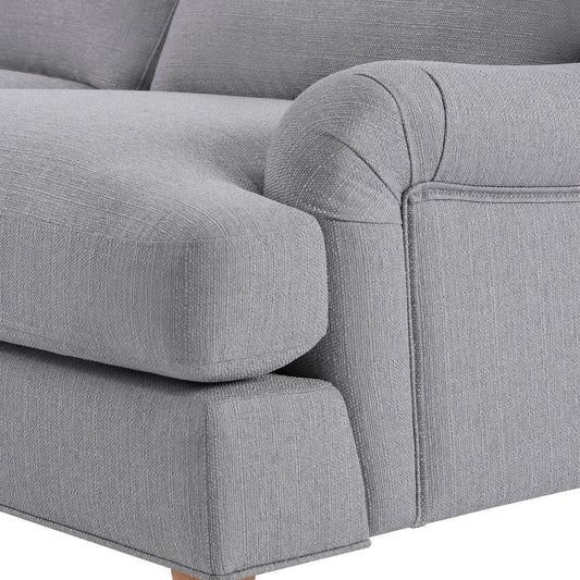 Hampshire Left Hand Chaise Sofa - Blue Grey - DUSK