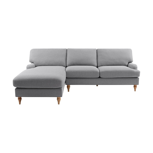 Hampshire Left Hand Chaise Sofa - Blue Grey - DUSK