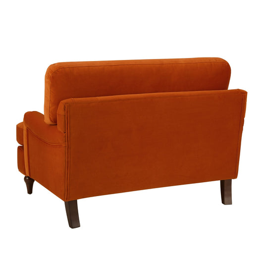 Hampshire Loveseat - Bright Orange - DUSK