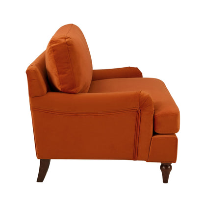 Hampshire Loveseat - Bright Orange - DUSK