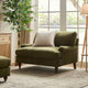 Hampshire Loveseat - Chenille Olive - DUSK