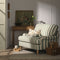 Hampshire Loveseat - Green Stripe - DUSK
