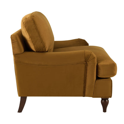 Hampshire Loveseat - Muted Gold - DUSK