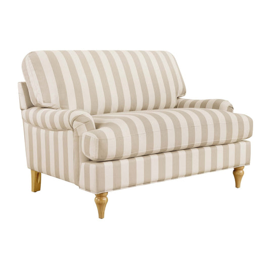 Hampshire Loveseat - Natural Stripe - DUSK