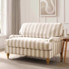 Hampshire Loveseat - Natural Stripe - DUSK