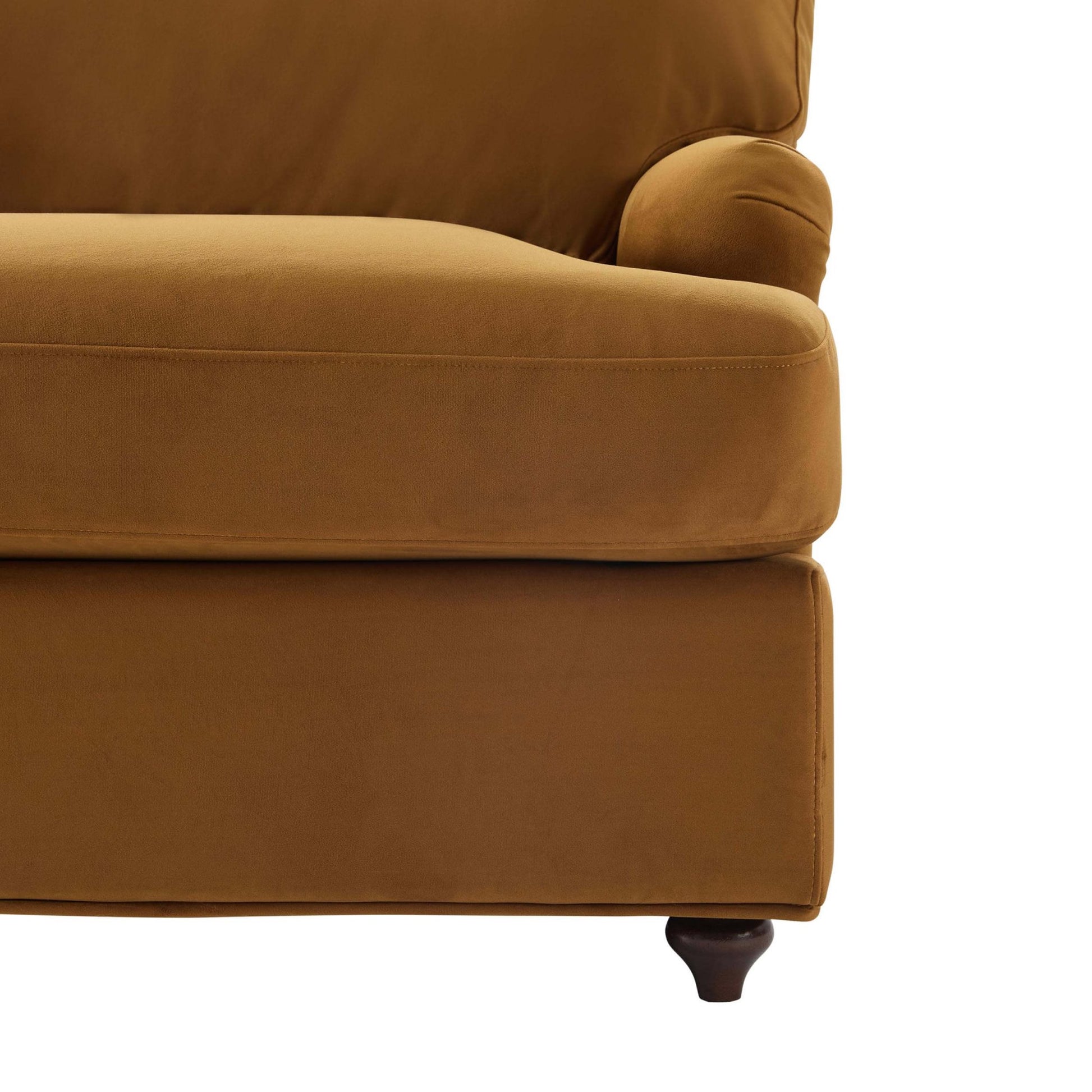 Hampshire Loveseat Sofa Bed - Muted Gold - DUSK