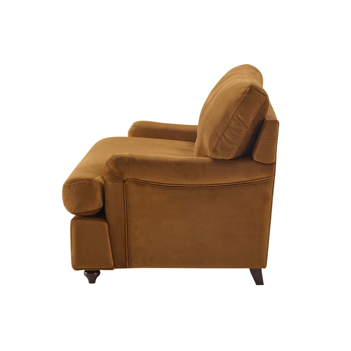 Hampshire Loveseat Sofa Bed - Muted Gold - DUSK