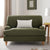 Hampshire Loveseat - Woven Green - DUSK