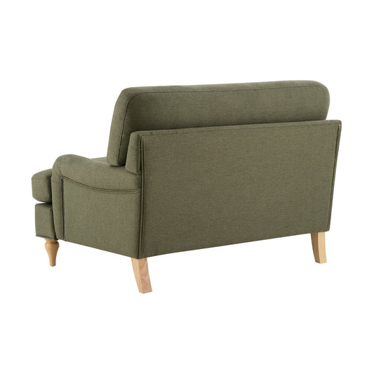 Hampshire Loveseat - Woven Green - DUSK