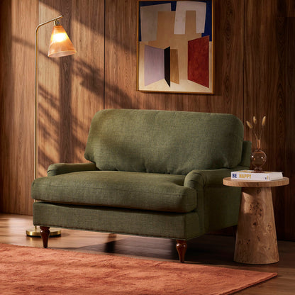 Hampshire Loveseat - Woven Pine Green - DUSK