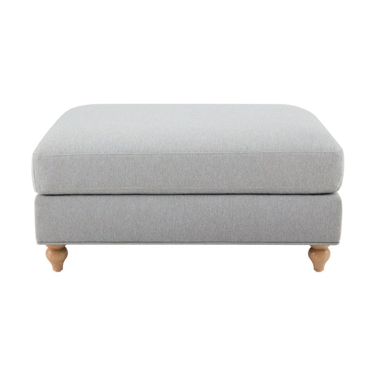 Hampshire Pouffe - Blue Stripe - DUSK