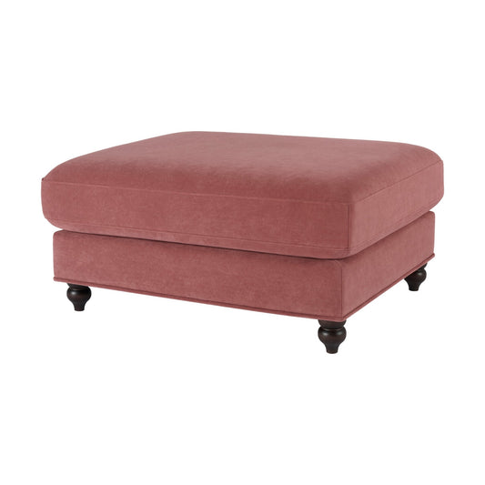 Hampshire Pouffe - Dusky Pink - DUSK