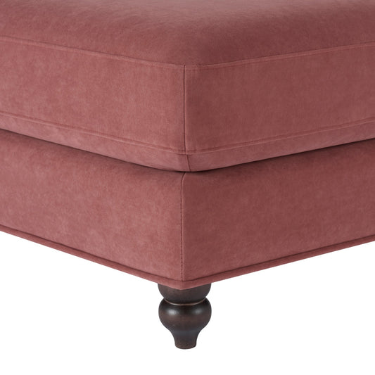 Hampshire Pouffe - Dusky Pink - DUSK