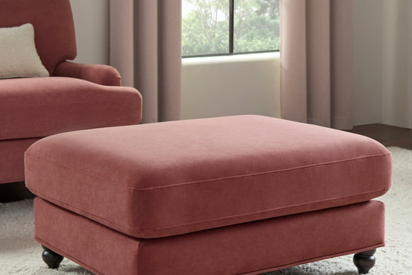 Hampshire Pouffe - Dusky Pink - DUSK
