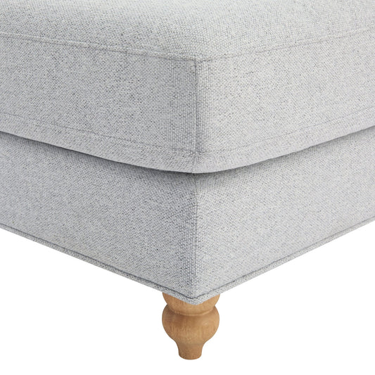 Hampshire Pouffe - Light Grey - DUSK