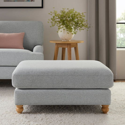 Hampshire Pouffe - Light Grey - DUSK