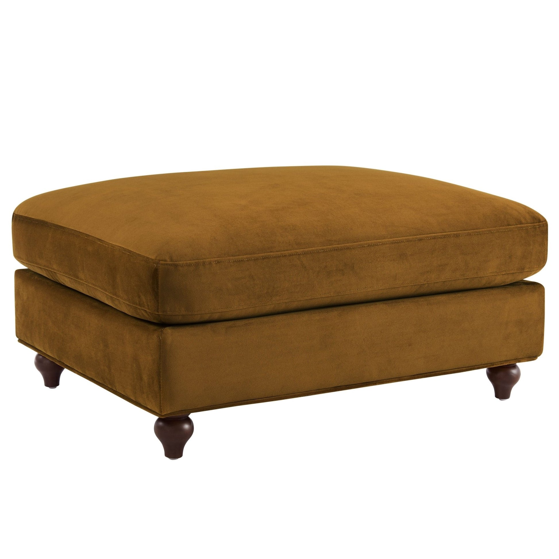 Hampshire Pouffe - Muted Gold - DUSK