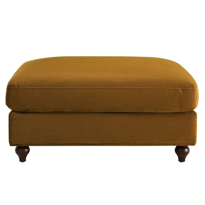 Hampshire Pouffe - Muted Gold - DUSK