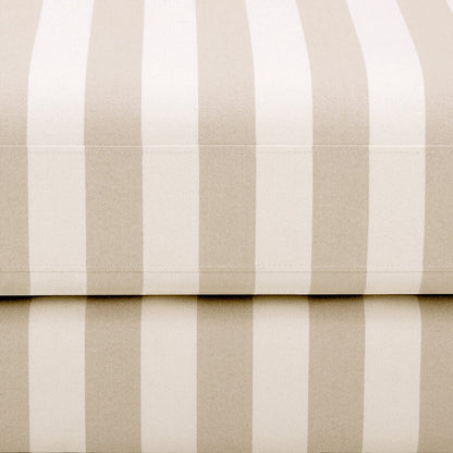 Hampshire Pouffe - Natural Stripe - DUSK