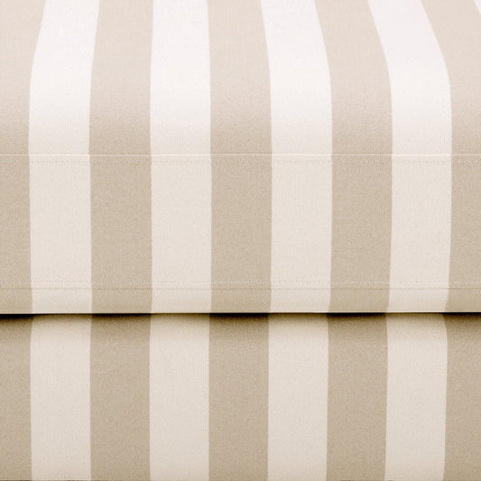 Hampshire Pouffe - Natural Stripe - DUSK