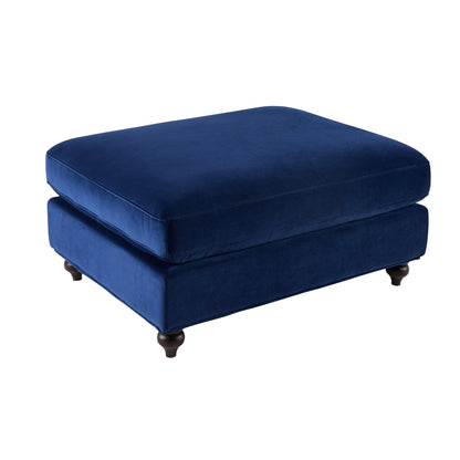 Hampshire Pouffe - Royal Blue - DUSK