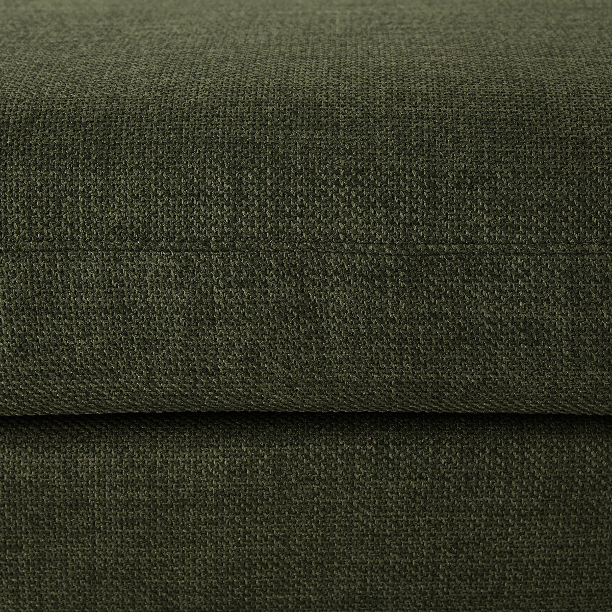 Hampshire Pouffe - Woven Pine Green - DUSK