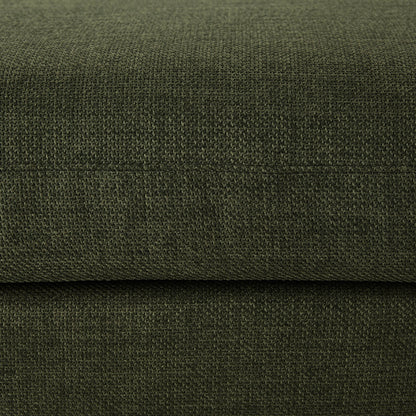 Hampshire Pouffe - Woven Pine Green - DUSK