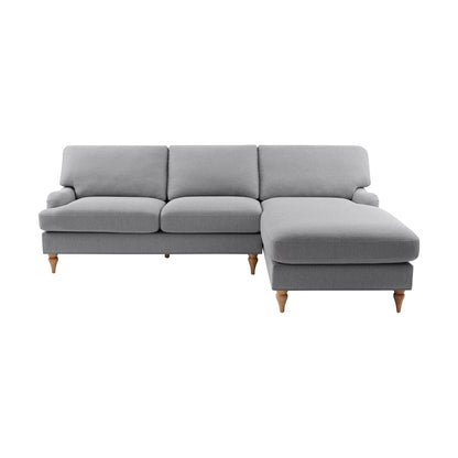 Hampshire Right Hand Chaise Sofa - Blue Grey - DUSK