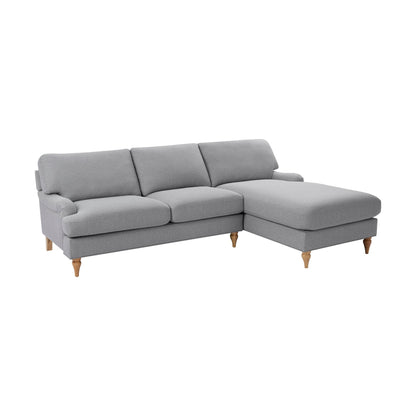 Hampshire Right Hand Chaise Sofa - Blue Grey - DUSK