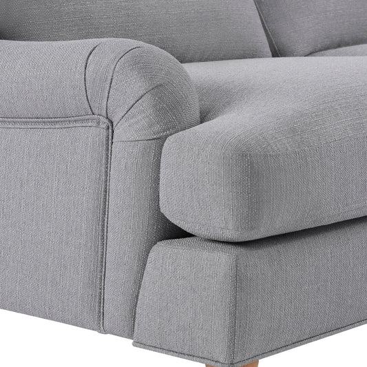 Hampshire Right Hand Chaise Sofa - Blue Grey - DUSK