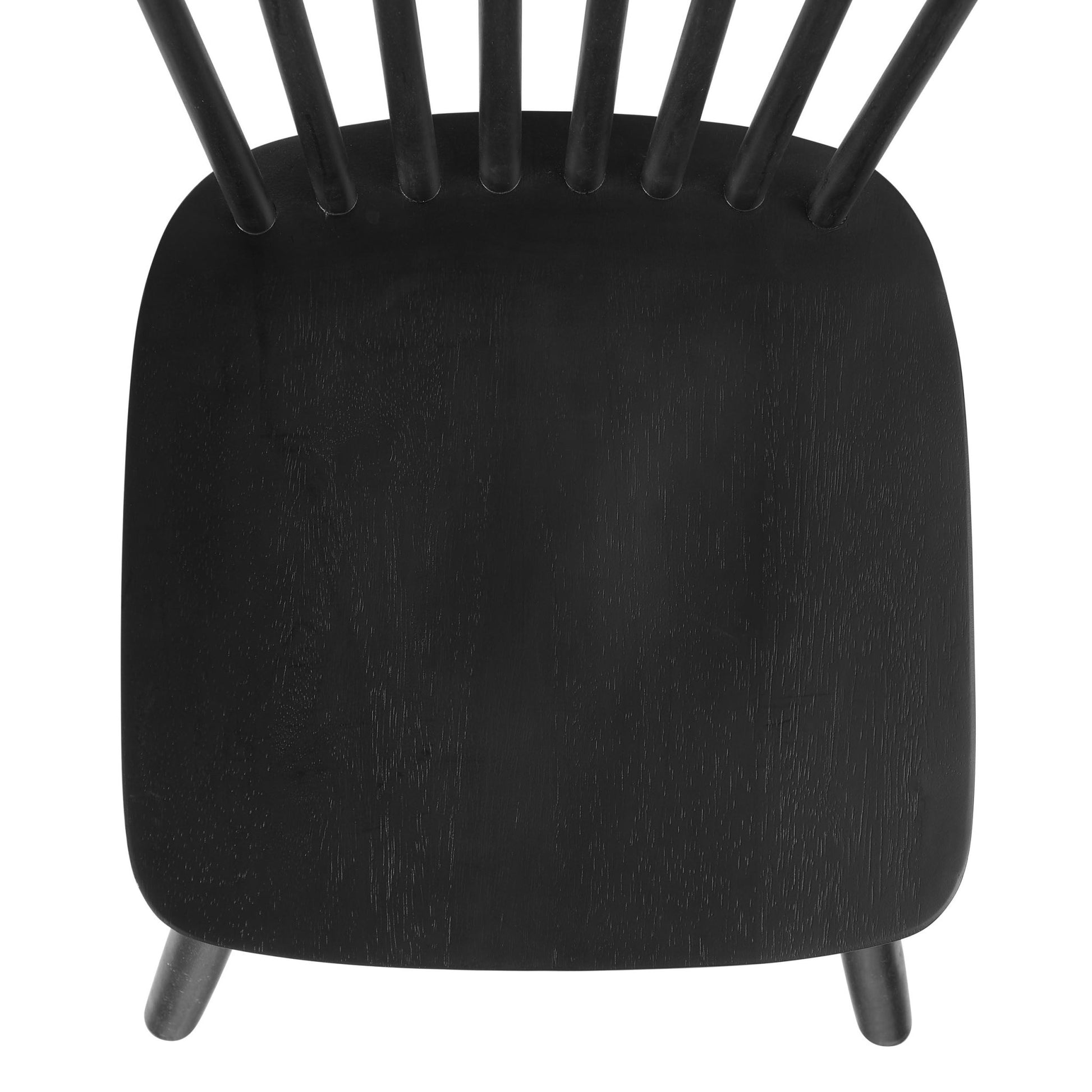 Harley Set of 2 Dining Chairs - Black - DUSK