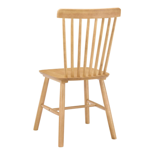 Harley Set of 2 Dining Chairs - Light Wood - DUSK