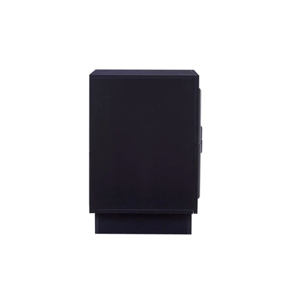 Harlow 2 Drawer Bedside Table - Midnight - DUSK