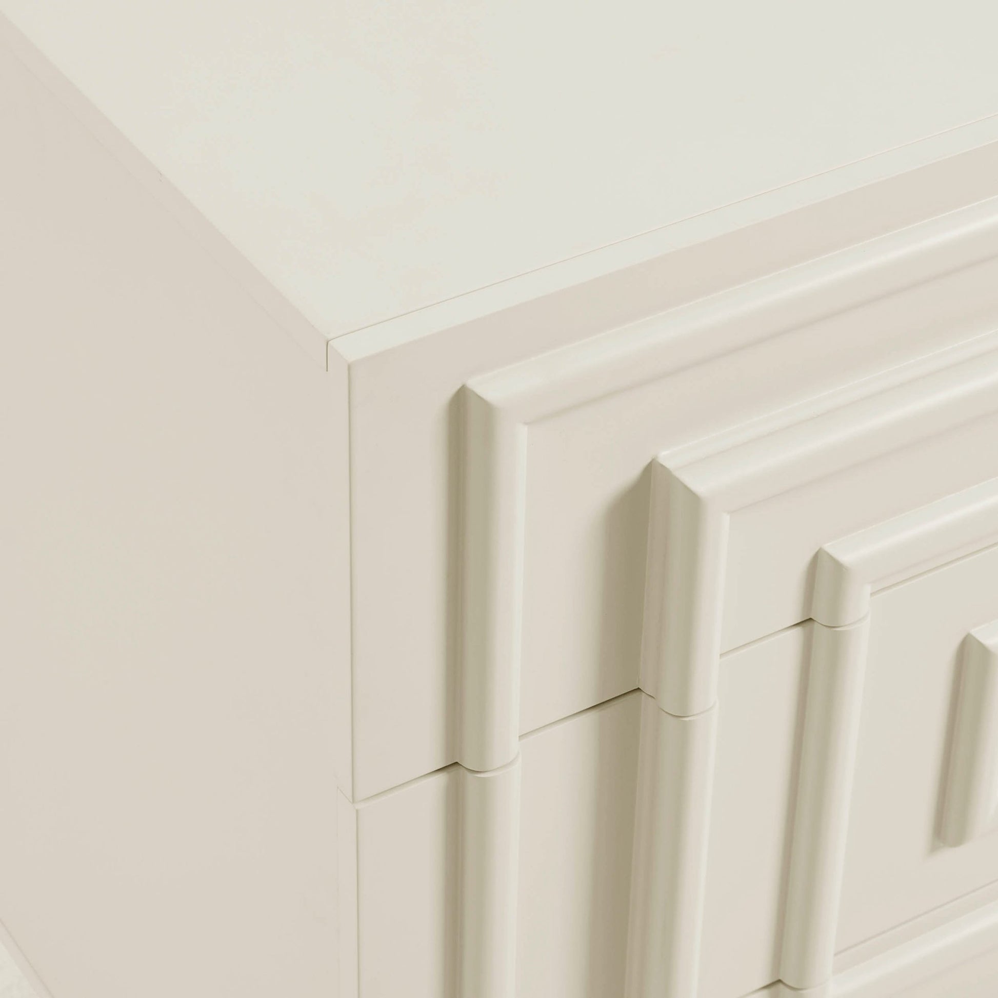 Harlow 3 Drawer Chest - Cream - DUSK