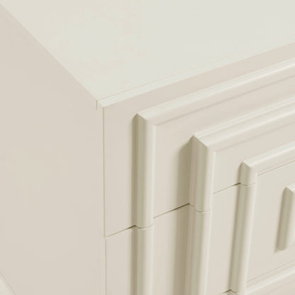 Harlow 3 Drawer Chest - Cream - DUSK
