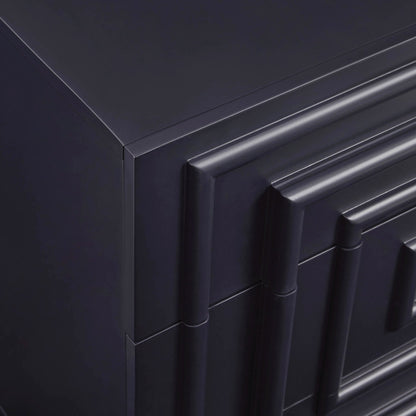 Harlow 3 Drawer Chest - Midnight - DUSK