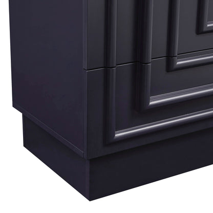 Harlow 3 Drawer Chest - Midnight - DUSK