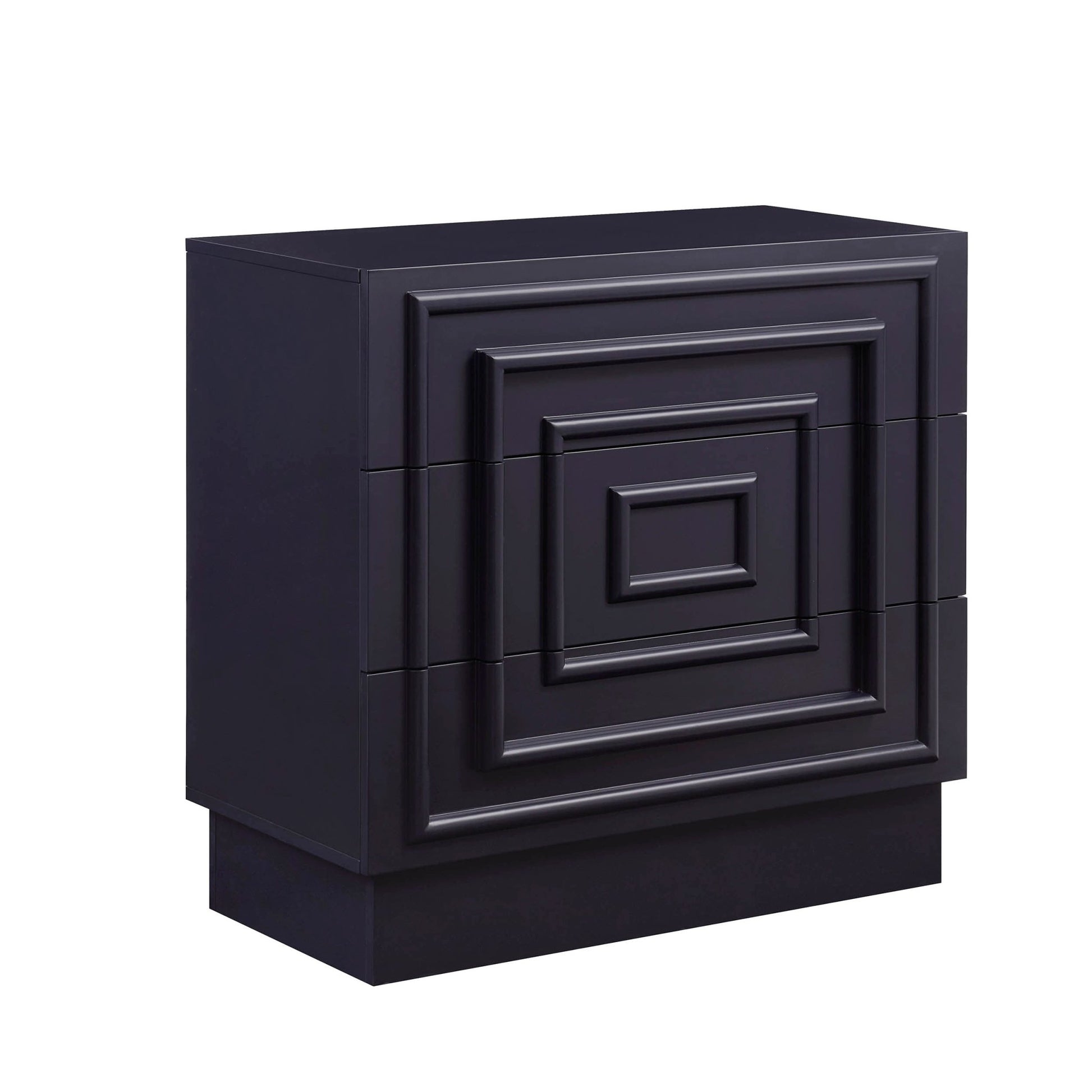 Harlow 3 Drawer Chest - Midnight - DUSK