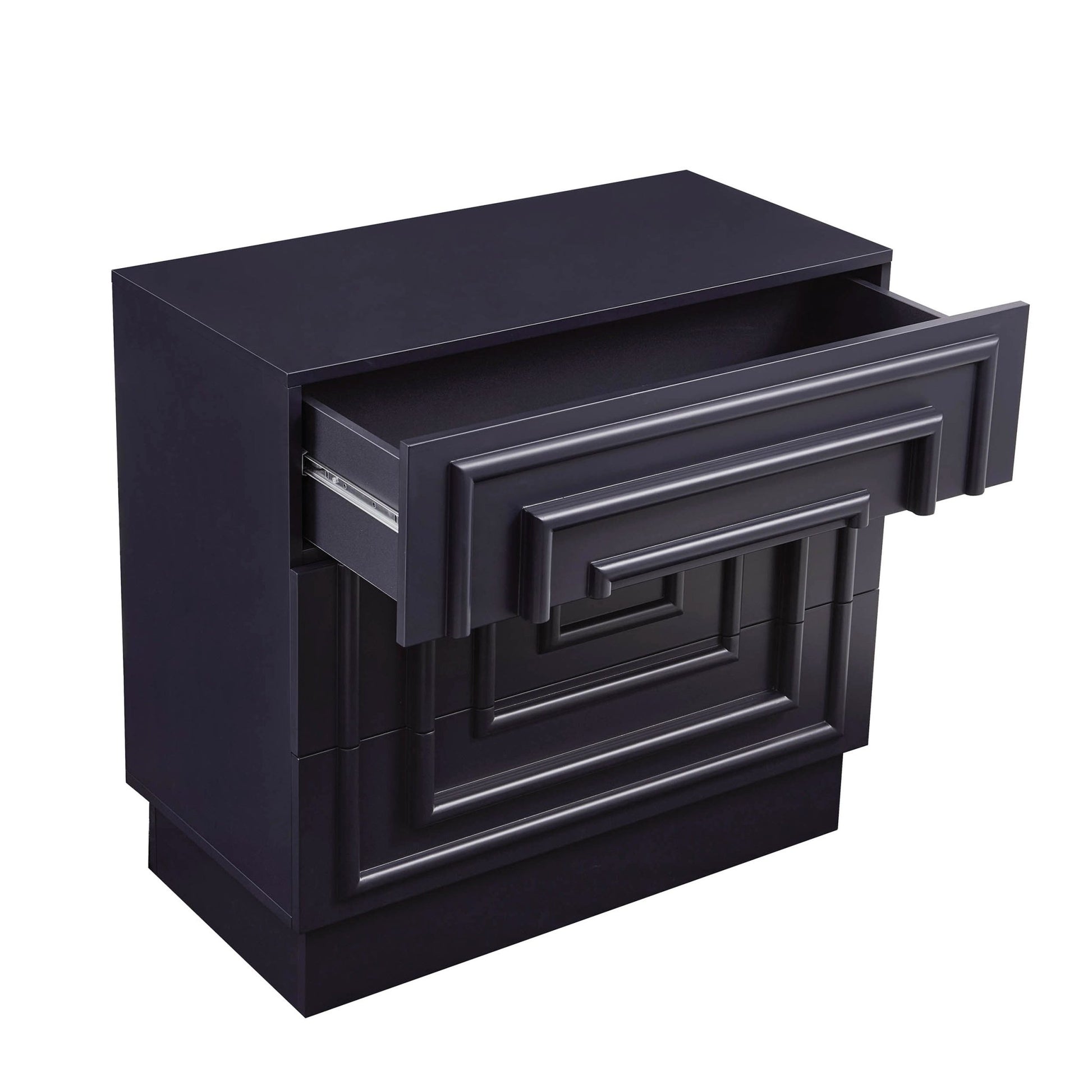 Harlow 3 Drawer Chest - Midnight - DUSK