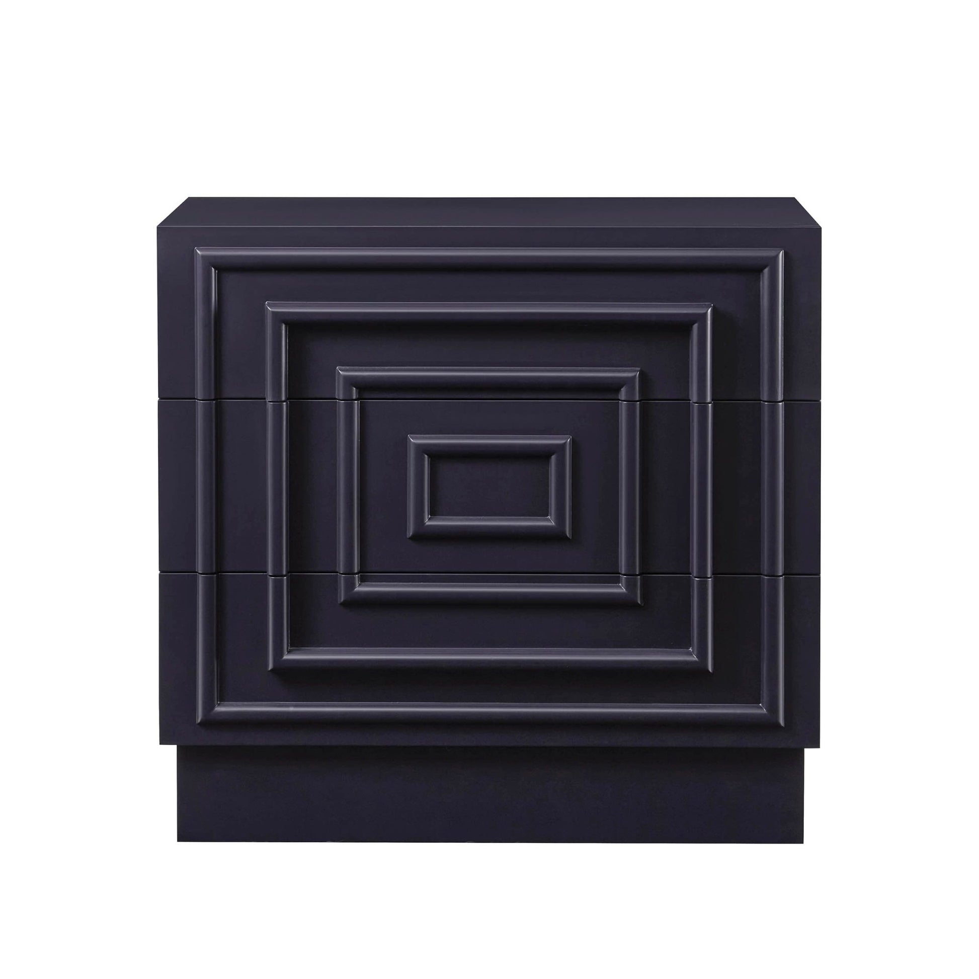 Harlow 3 Drawer Chest - Midnight - DUSK