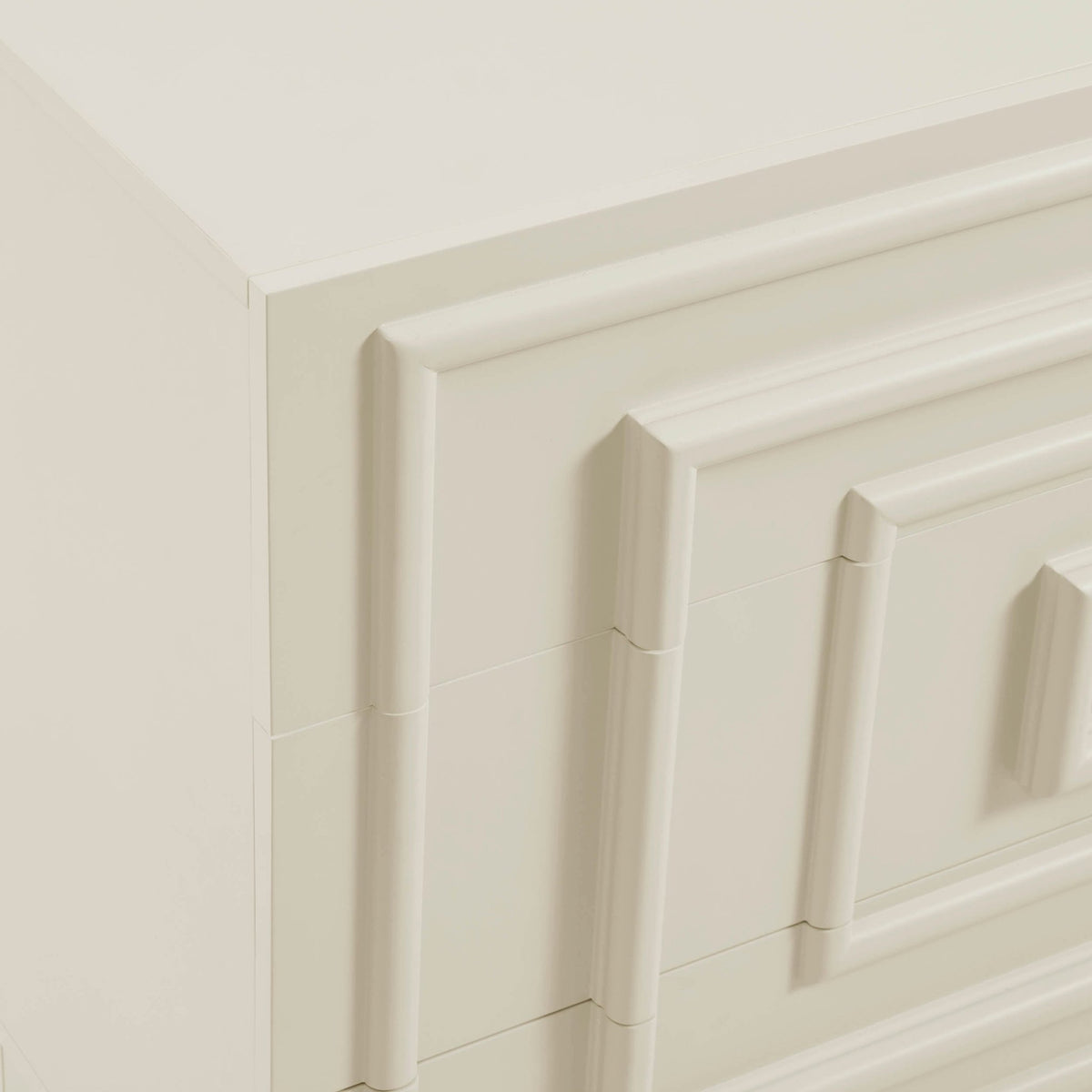 Harlow 6 Drawer Chest - Cream - DUSK